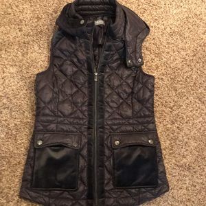 Bagatelle Black Puffy Vest